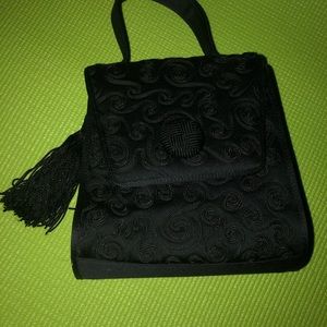 Formal black purse